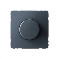 Светорегулятор поворотно-нажимной Systeme Electric ArtGallery LED, RC, 400Вт, грифель &mdash; Multielectrika