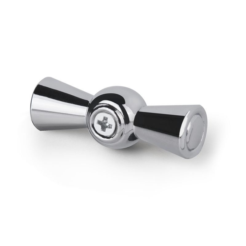 W6442137/ Ручка выключателя 2 шт. (хром) ретро W6442137 фото 1 &mdash; Multielectrika