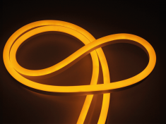 NE-2180-220-6-Y-65, неоновая лента 220В, SMD2835, 120 led/m,  6W/m, желтая &mdash; Multielectrika