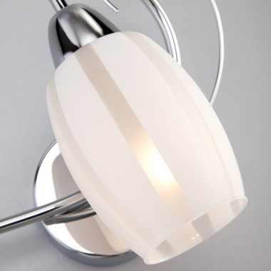 Бра со стеклянным плафоном 70040/1 хром — Multielectrika