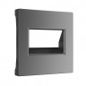 Накладка для двойной розетки Еthernet RJ-45 (графит матовый) W1191164