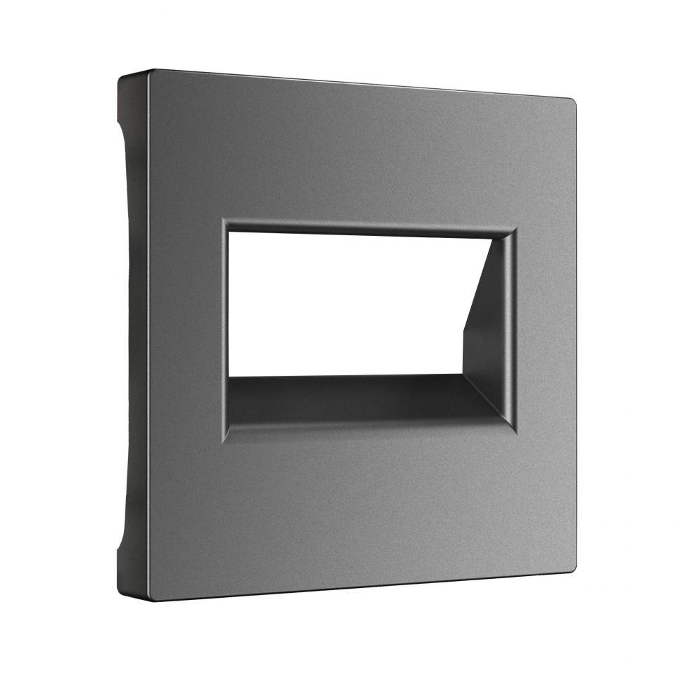 Накладка для двойной розетки Еthernet RJ-45 (графит матовый) W1191164 фото 1 &mdash; Multielectrika