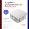Коробка распределительная 40-0210 для о/п безгалогенная (HF) 80х80х40 Промрукав
