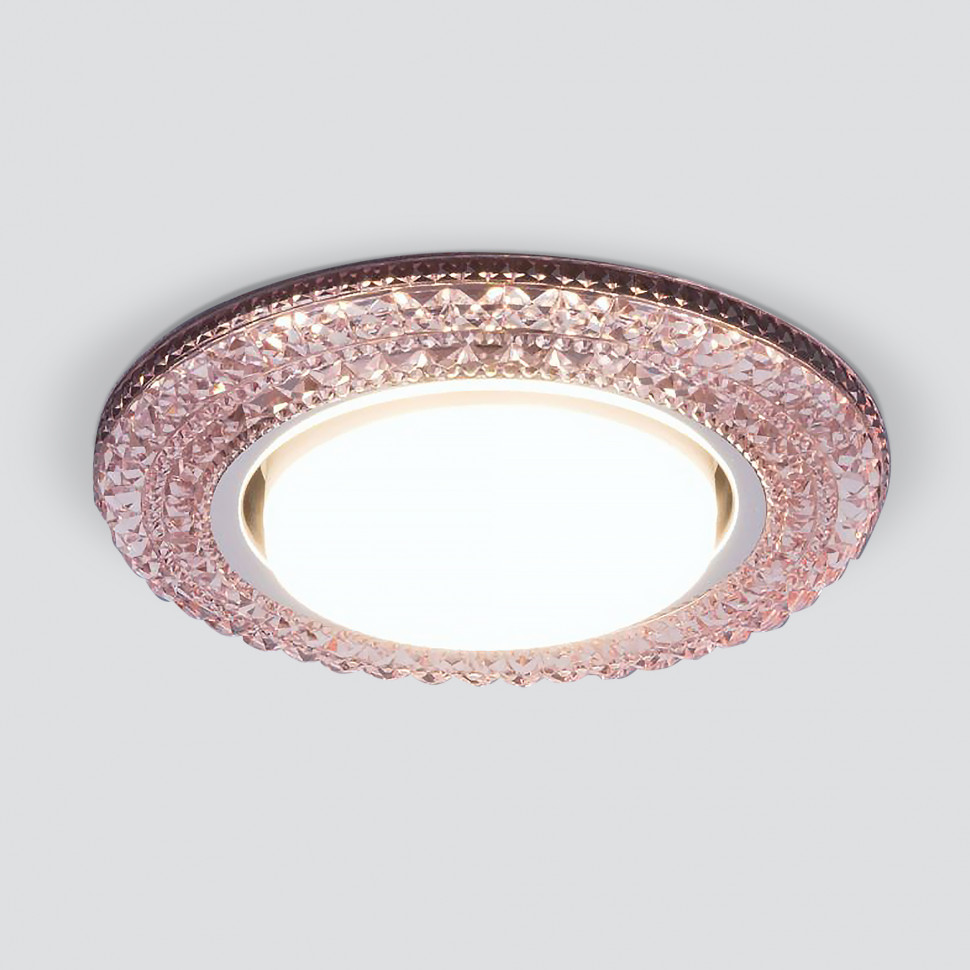 Точечный светильник со светодиодами 3030 GX53 PK розовый фото 1 — Multielectrika