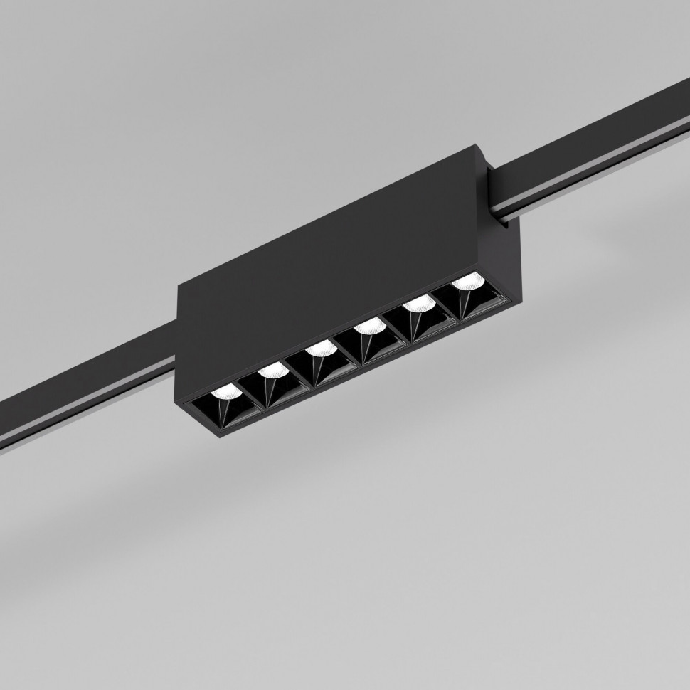 Esthetic Magnetic Трековый светильник 6W 3000K (чёрный) 85120/01 фото 1 &mdash; Multielectrika