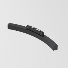 Slim Magnetic Трековый светильник для радиусного шинопровода 16W 4200K Planar чёрный Ø 800мм 85180/01 &mdash; Multielectrika
