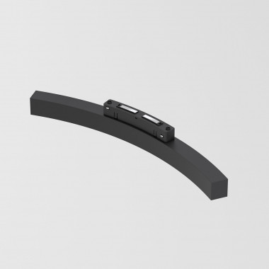 Slim Magnetic Трековый светильник для радиусного шинопровода 16W 4200K Planar чёрный Ø 800мм 85180/01 &mdash; Multielectrika