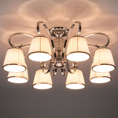 Потолочная люстра с абажурами 60088/8 &mdash; Multielectrika
