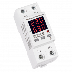 Реле напряжения c контролем тока DigiTOP RE VA-63A &mdash; Multielectrika