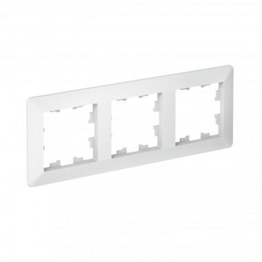 Рамка на 3 поста Systeme Electric AtlasDesign Air лотос — Multielectrika