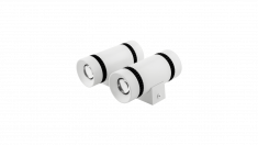 GW-813/2 TIP DBL (W/C) Светодиодный настенный светильник 12 Вт БЕЛЫЙ 4000 К &mdash; Multielectrika