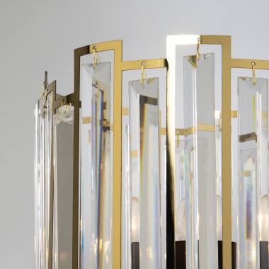 Настольный светильник 01148/1 черный/золото — Multielectrika