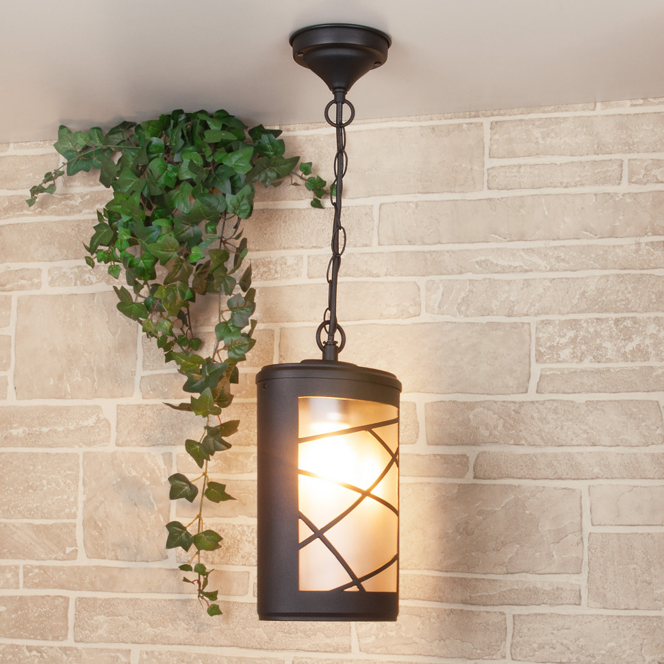 Уличный подвесной светильник Premier H черный IP44 GL 1017H черный фото 1 — Multielectrika