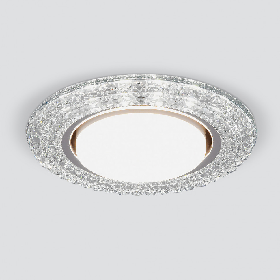 Точечный светильник со светодиодами 3030 GX53 CL прозрачный фото 1 — Multielectrika