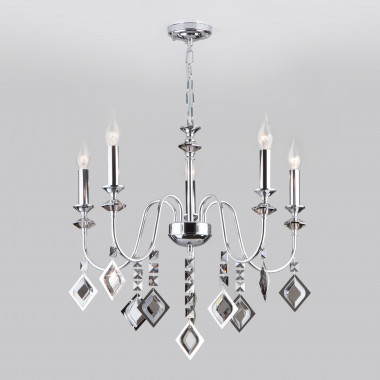 Умный подвесной светильник 10120/5 хром — Multielectrika