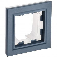 Рамка на 1 пост IP44 IEK Brite РУ-1-БрМ-44 маренго &mdash; Multielectrika