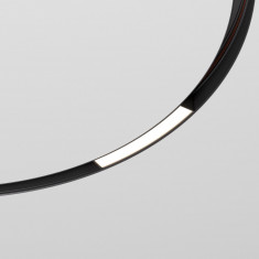Slim Magnetic Трековый светильник для радиусного шинопровода 8W 4200K Planar чёрный Ø 800мм 85179/01 &mdash; Multielectrika