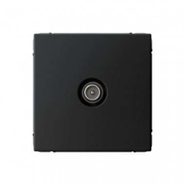 Розетка TV Systeme Electric ArtGallery проходная 4DB, карбон — Multielectrika