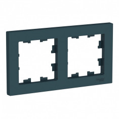 Рамка Schneider Electric Atlas Design на 2 поста, изумруд &mdash; Multielectrika