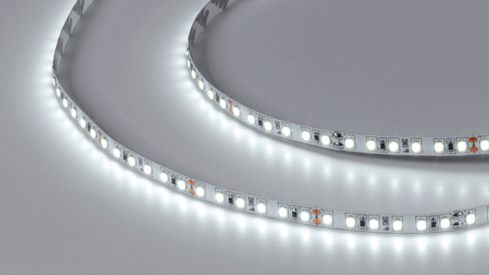 Лента светодиодная 9,6 Вт/м SMD2835 Открытая (IP20) Холодный, 24В, 3М фото 1 — Multielectrika