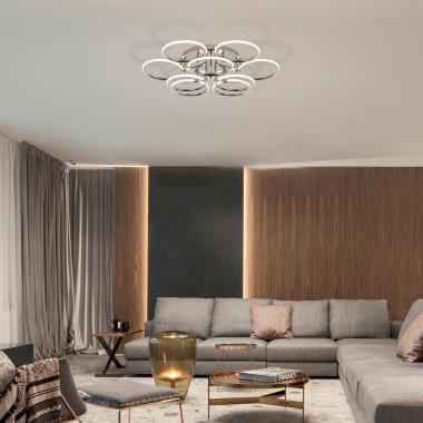 Светодиодный потолочный светильник 90069/9 хром — Multielectrika