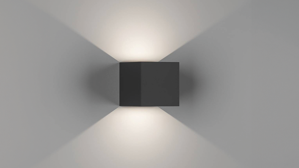 GW-A310-6-BL-WW NEXT Светодиодный настенный светильник 6 Вт ЧЕРНЫЙ. IP54 3000 К фото 1 &mdash; Multielectrika