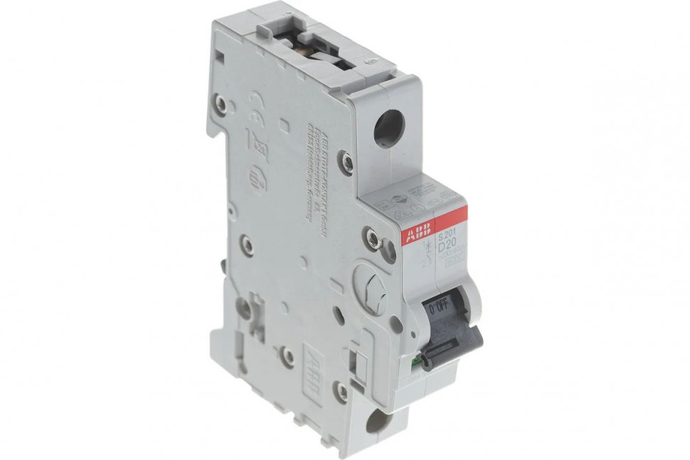 Автоматический выключатель 1-полюсной АВВ S201 D20 фото 1 — Multielectrika