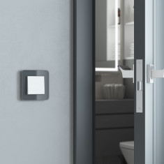 Перекрестный выключатель одноклавишный (белый матовый) W1113061 &mdash; Multielectrika