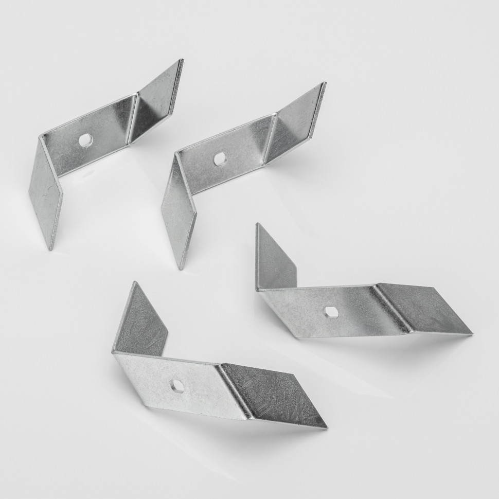  Освещение Светодиодная подсветка Сопутствующие товары Комплект креплений для профиля DesignLed 010385 фото 1 — Multielectrika