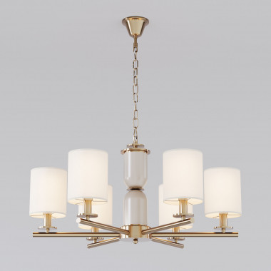 Умная подвесная люстра 60146/6 латунь — Multielectrika