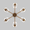 Умная подвесная люстра 60146/6 латунь фото 3 — Multielectrika
