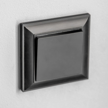 Рамка из поликарбоната на 1 пост Fiore черный W0012208 — Multielectrika