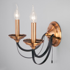 Бра в стиле лофт 60098/2 черный &mdash; Multielectrika