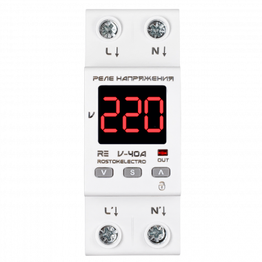 Реле напряжения DigiTOP RE V-40A — Multielectrika