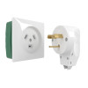 Силовая розетка с вилкой 32А 250В (белый) W1189201 фото 1 &mdash; Multielectrika