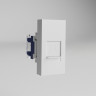 W1281101/ Модульная розетка Ethernet RJ-45 6 cat. 22,5*45 (белый) W1281101