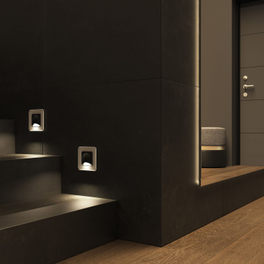 Встраиваемая LED подсветка МУН (черный матовый) W1154408 — Multielectrika