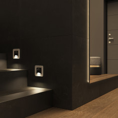 Встраиваемая LED подсветка МУН (черный матовый) W1154408 &mdash; Multielectrika