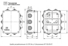 Коробка распределительная Промрукав 159х119х76 для открытой установки &mdash; Multielectrika
