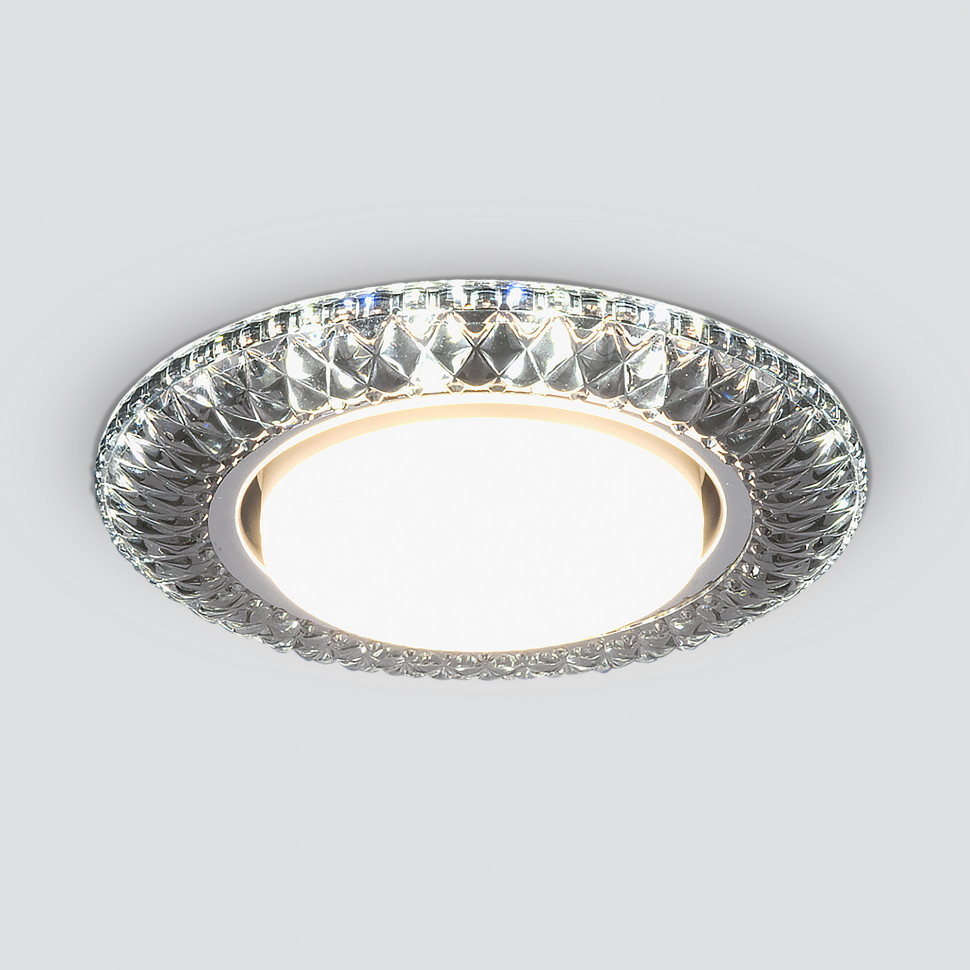 Точечный светильник со светодиодами 3020 GX53 SB дымчатый фото 1 — Multielectrika