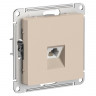 Розетка RJ-11 Systeme Electric AtlasDesign, песочный