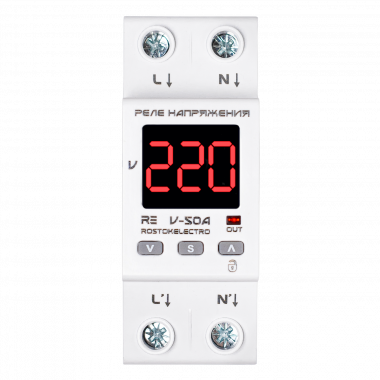 Реле напряжения DigiTOP RE V-50A — Multielectrika
