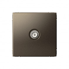 Розетка TV Systeme Electric ArtGallery проходная 4DB, мокко &mdash; Multielectrika