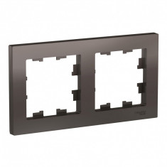 Рамка Schneider Electric Atlas Design на 2 поста, мокко &mdash; Multielectrika