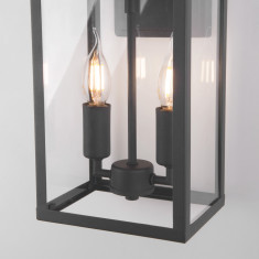Уличный настенный светильник Candle D 35150/D темно-серый &mdash; Multielectrika