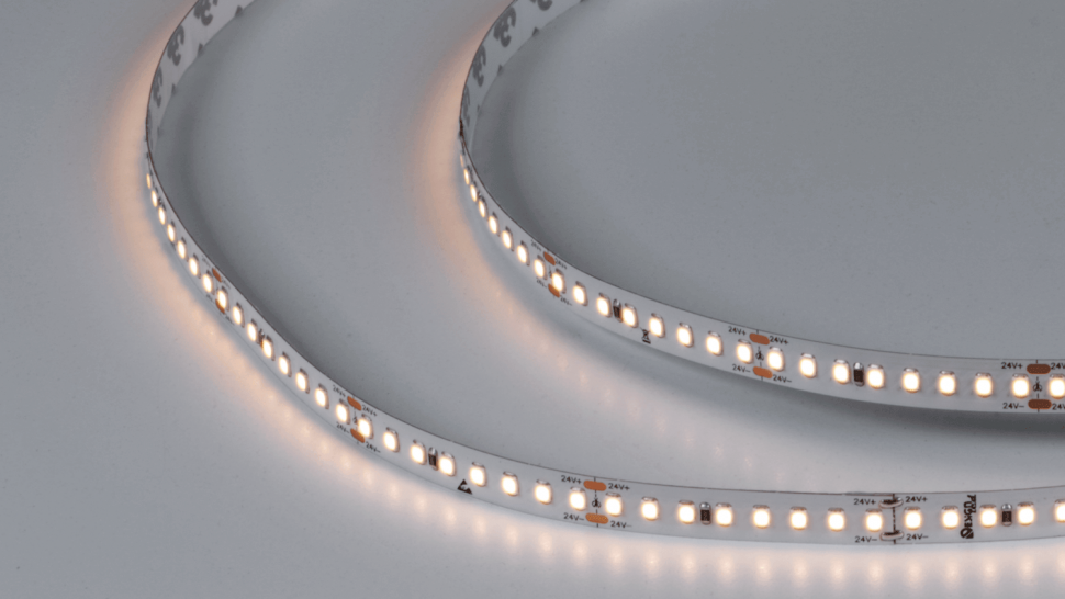 Лента светодиодная DSG2835 WW 160L-V24-IP33, 3000K, 5W/m, LUX фото 1 &mdash; Multielectrika