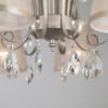 Люстра потолочная с абажурами 60065/8 серебро фото 3 — Multielectrika