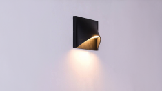 LED светильник настенный LW-A0029A-BL-WW Черный 9Вт 3000 К &mdash; Multielectrika
