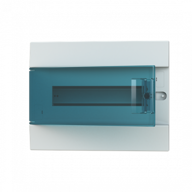 Распределительный шкаф ABB Mistral41 12 мод., IP41, встраиваемый, термопласт, зеленая дверь, 1SLM004101A1203 — Multielectrika