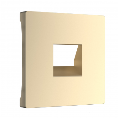 Накладка для телефонной розетки RJ-11 (шампань) W1192011 — Multielectrika
